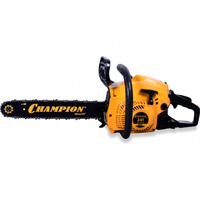 Бензиновая цепная пила CHAMPION 241-16" (1,8кВт 40см³ легкий старт 4,7кг) CH-241-16 Бензиновая цепная пила CHAMPION 241-16" (1,8кВт 40см³ легкий старт 4,7кг) CH-241-16