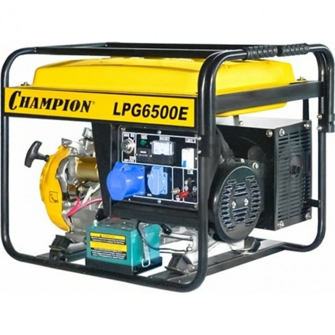 Бензиново-газовый генератор CHAMPION LPG6500E CH-LPG6500E Бензиново-газовый генератор CHAMPION LPG6500E CH-LPG6500E