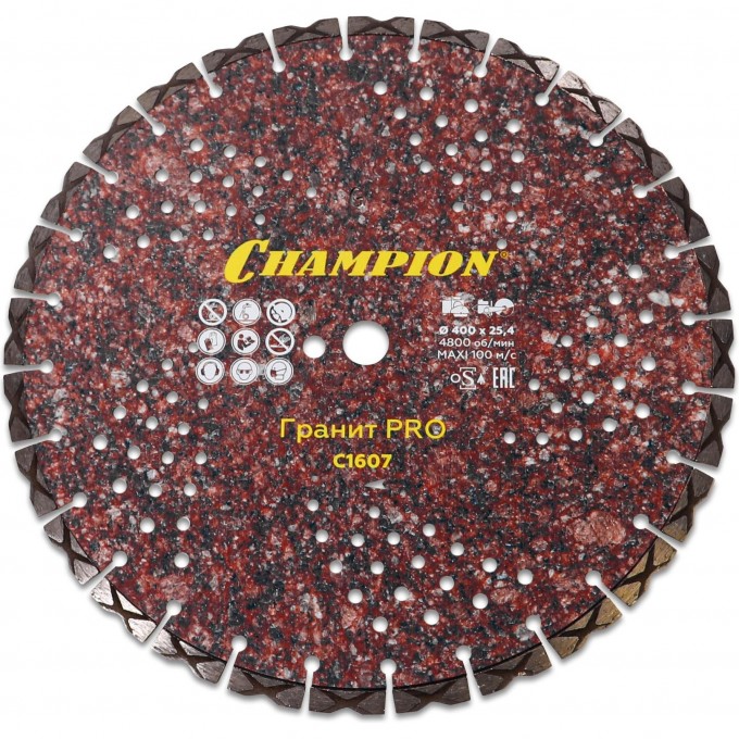 Диск алмазный CHAMPION PRO С1607 CH-C1607 Диск алмазный CHAMPION PRO С1607 CH-C1607