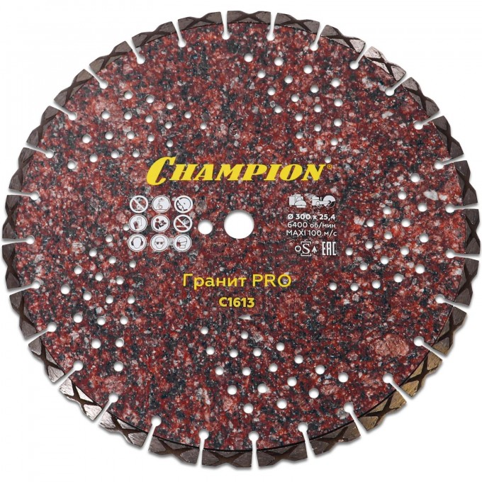 Диск алмазный CHAMPION PRO С1613 CH-C1613 Диск алмазный CHAMPION PRO С1613 CH-C1613
