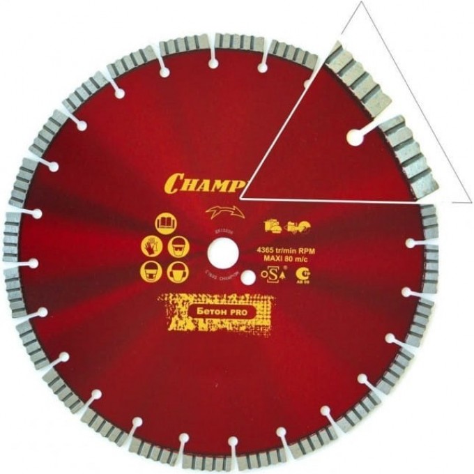 Диск алмазный CHAMPION PRO С1627 CH-C1627 Диск алмазный CHAMPION PRO С1627 CH-C1627