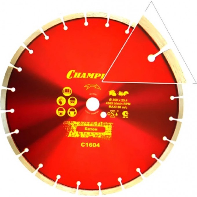 Диск алмазный CHAMPION ST С1604 CH-C1604 Диск алмазный CHAMPION ST С1604 CH-C1604