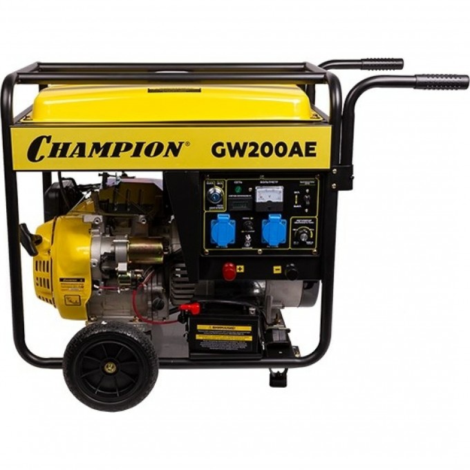 Генератор бензиновый сварочный CHAMPION GW200AE CH-GW200AE Генератор бензиновый сварочный CHAMPION GW200AE CH-GW200AE