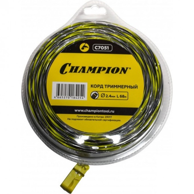 Корд CHAMPION Tornado 3.0мм* 44м, C7053 CH-C7053 Корд CHAMPION Tornado 3.0мм* 44м, C7053 CH-C7053