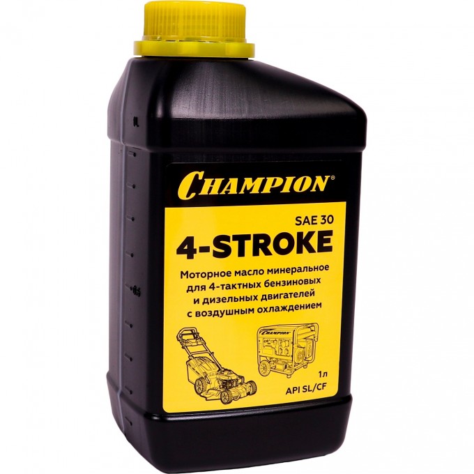 Масло для 4-тактных двигателей CHAMPION SAE 30, 1л 952852 CH-952852 Масло для 4-тактных двигателей CHAMPION SAE 30, 1л 952852 CH-952852