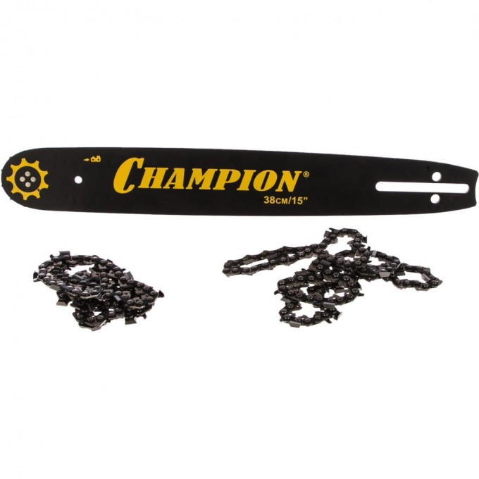 Набор Шина CHAMPION 15" + 2 цепи, 952934 CH-952934 Набор Шина CHAMPION 15" + 2 цепи, 952934 CH-952934