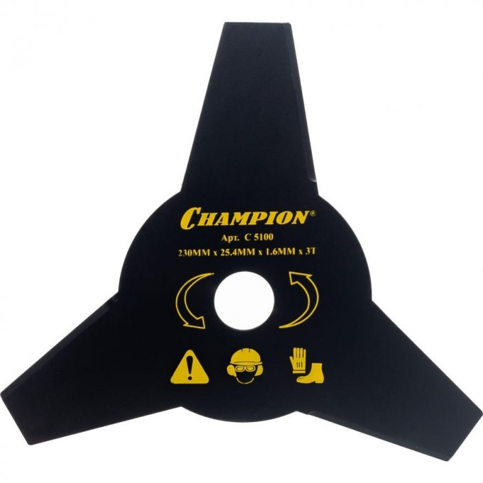 Нож CHAMPION для жесткой травы, C5100 CH-C5100 Нож CHAMPION для жесткой травы, C5100 CH-C5100