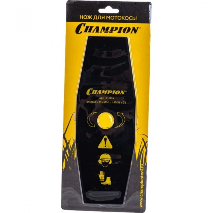 Нож CHAMPION для жесткой травы, С5116 CH-C5116 Нож CHAMPION для жесткой травы, С5116 CH-C5116