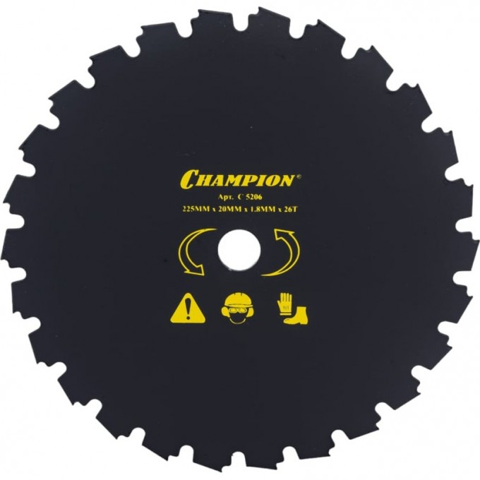 Нож CHAMPION с долотообразными зубцами, С5206 CH-C5206 Нож CHAMPION с долотообразными зубцами, С5206 CH-C5206