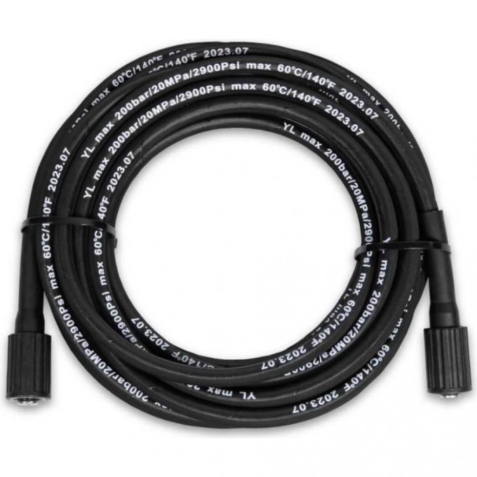 Шланг напорный армированный CHAMPION C8156 10 метров HP3300 (Мах:Р≤200 бар Т≤60 C) резьба M22*1,5мм CH-C8156 Шланг напорный армированный CHAMPION C8156 10 метров HP3300 (Мах:Р≤200 бар Т≤60 C) резьба M22*1,5мм CH-C8156