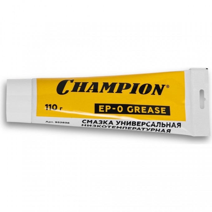Смазка универсальная CHAMPION EP-0 110 г низкотемпературная CH-952836 Смазка универсальная CHAMPION EP-0 110 г низкотемпературная CH-952836